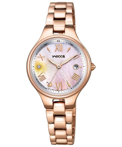 Wicca Citizen 腕時計 ウィッカ ソーラーテック wicca 腕時計 ウィッカ ソーラーテック電波時計 初夏の夕空を