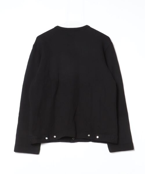 アニエス・ベー オム 黒 カーディガン サイズ2 M001 CARDIGAN カーディガンプレッション