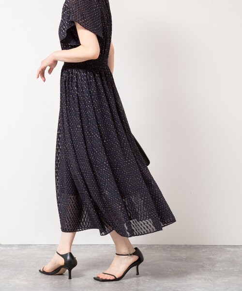 NOLLEY'S Sophi ワンピース ウォッシャブルシフォンカット