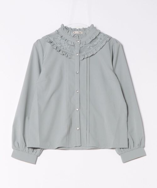 おさゆ axes femme 「axes femme」 長袖ブラウス LARGE キナリ