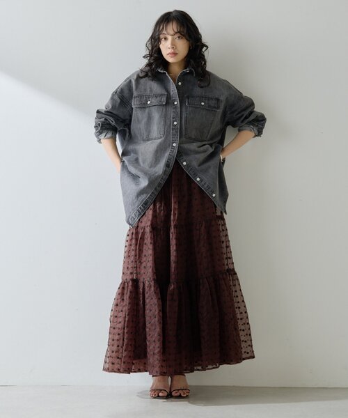 Whim Gazette（ウィム ガゼット） ブラウス シャツ コットンヘンプ