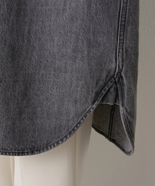 Whim Gazette（ウィム ガゼット） ブラウス シャツ コットンヘンプ