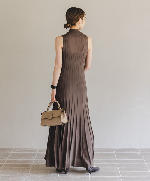 NOBLE（ノーブル） ワンピース 「NOBLE×L'AUBE BLANC」シアーワイド