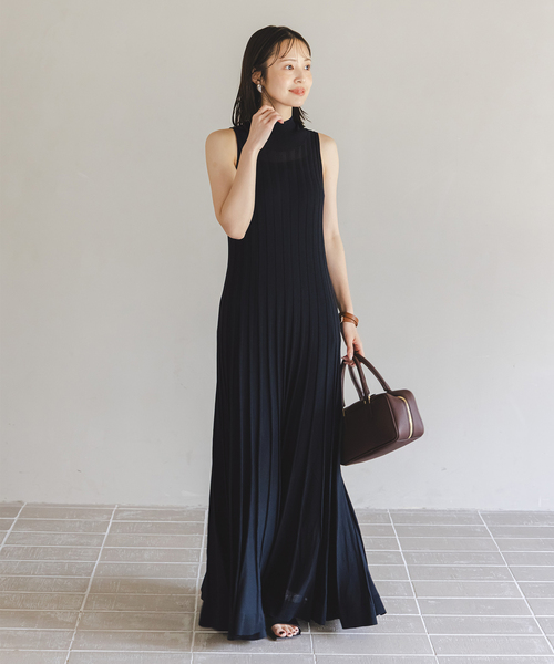 NOBLE ワンピース 「NOBLE×L'AUBE BLANC」シアーワイド
