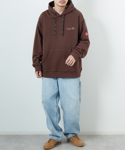 パーカー 「WEB先行予約」「MANHATTAN PORTAGE/マンハッタンポーテージ」 別注 バックフォトプリントパーカー レディース メンズ Manhattan Portage パーカー 「WEB先行予約」「MANHATTAN