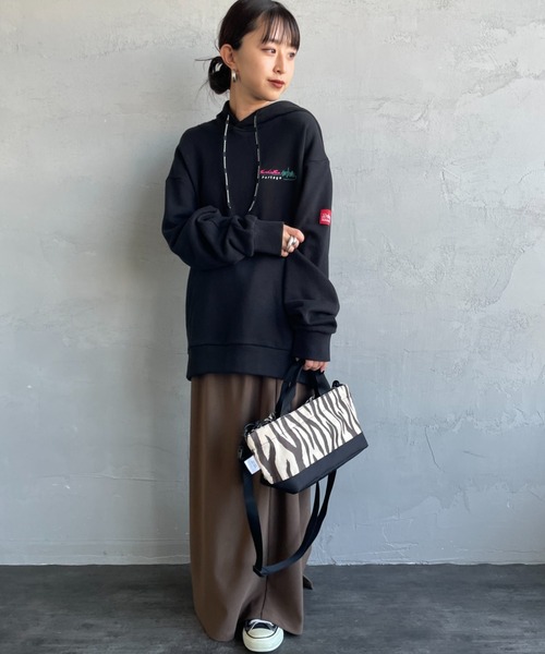 【美品】 マンハッタンポーテージ別注 バックフォトプリントパーカー MANHATTAN PORTAGE/マンハッタンポーテージ] 別注 バックフォト
