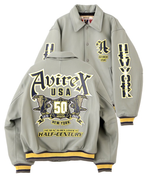 【希少品】AVIREX U.S.A スタジャン 希少品】AVIREX U.S.A スタジャン