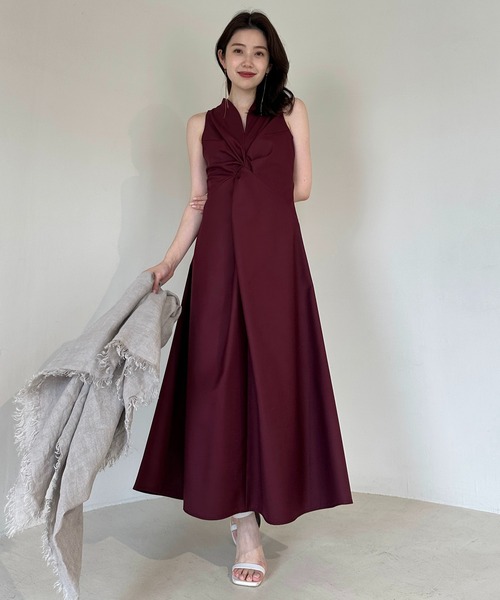 メトリーゼ 美品 ドレープワンピース フォーマルドレス バーガンディ 9号結婚式 楽天市場】ワンピース パーティードレス 結婚式 母親 セレモニー