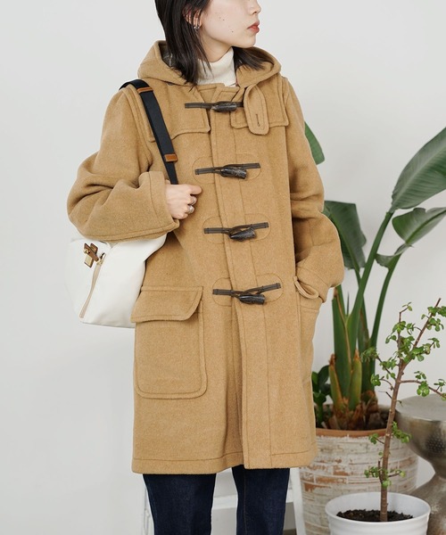 【未使用】LONDON TRADITION　ダッフルコート　キャメル LONDON Tradition（ロンドントラディション） ダッフルコート 38