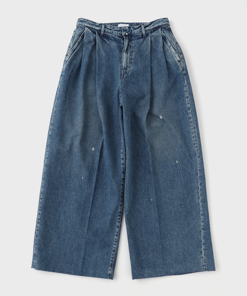 TANAKA（タナカ） ワイドパンツ ジーンズ HAKAMA JEAN TROUSERS メンズ