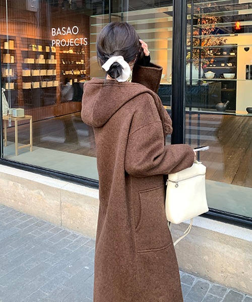 aimoha（アイモハ） コート アウター トグルボタンナチュラルウール