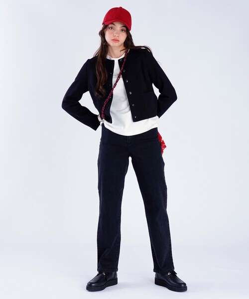 To b. by agnes ジャケット ノーカラージャケット 「Outlet」ノー