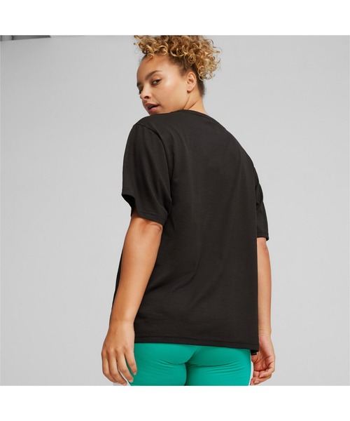 [PUMA] короткий рукав футболка SMALL бирюзовый голубой женский 