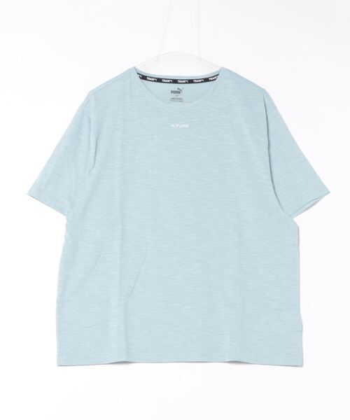 [PUMA] короткий рукав футболка SMALL бирюзовый голубой женский 