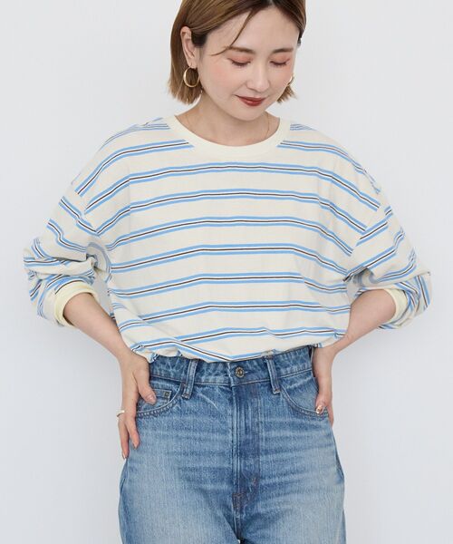 AMERICAN HOLIC（アメリカンホリック） tシャツ アソートボーダー