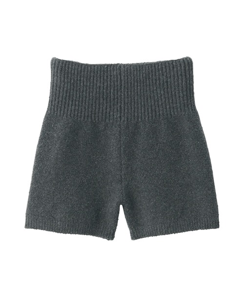 無印良品（MUJI） 婦人 コットン混もこもこニットオーバーパンツ
