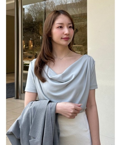 FRAY I.D（フレイ・アイディー） 半袖カットソー FREE ライトブルー