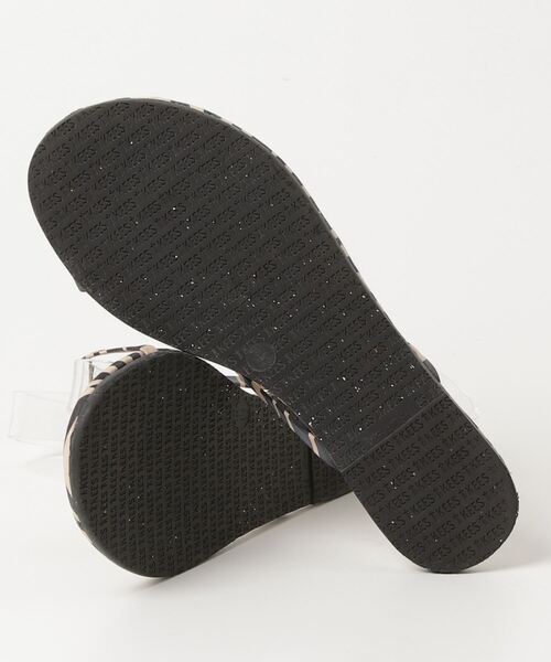 「TKEES」 フラットサンダル US8 ベージュ レディース_画像3