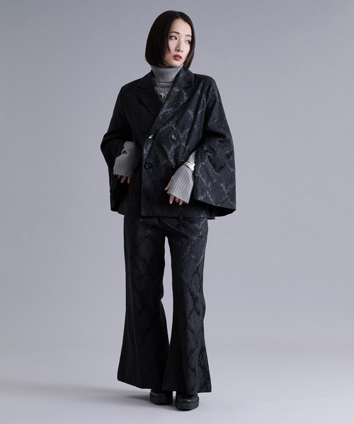 Ellno Loset（エルノロゼット） ジャケット テーラードジャケット 2way