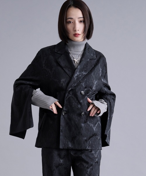 Ellno Loset ジャケット テーラードジャケット 2wayアームスリット