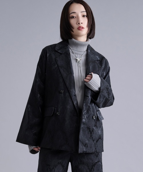 Ellno Loset（エルノロゼット） ジャケット テーラードジャケット 2way