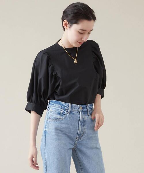 「martinique」 半袖ブラウス FREE ホワイト レディース_画像4