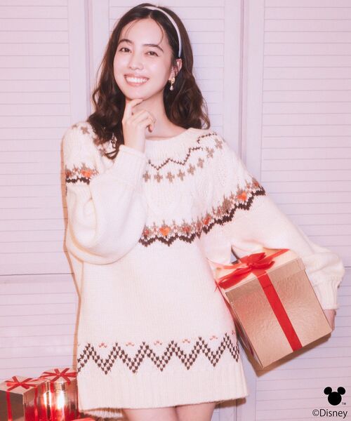 みっきー 【未使用】さえら ヒスクローネ チュニック 刺繍 みっきー