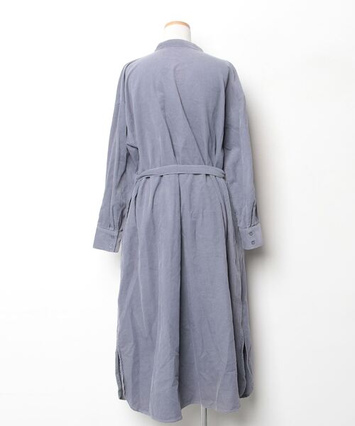 「KBF」 長袖ワンピース ONE SIZE グレー レディース_画像2