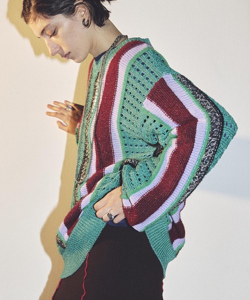 ROSE BUD（ローズバッド） ニット セーター (GENE HEAVENS)MULTI COLOR