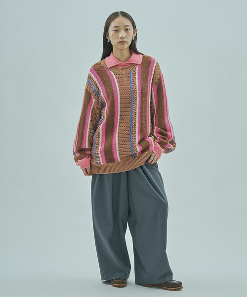 ROSE BUD（ローズバッド） ニット セーター (GENE HEAVENS)MULTI COLOR