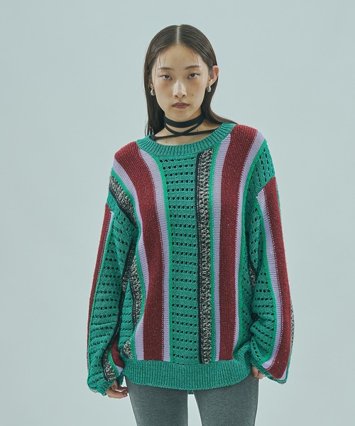 ROSE BUD（ローズバッド） ニット セーター (GENE HEAVENS)MULTI COLOR