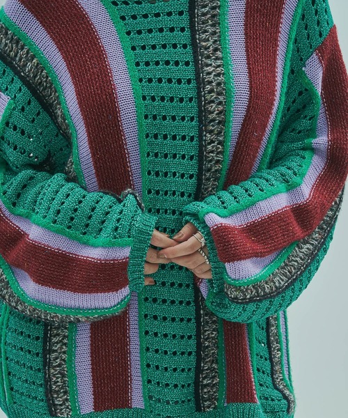 ROSE BUD（ローズバッド） ニット セーター (GENE HEAVENS)MULTI COLOR