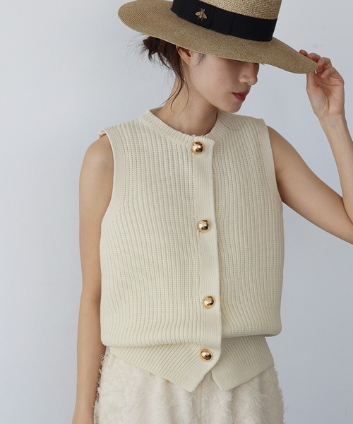 「ELFRANK」 セットアップ FREE オフホワイト レディース_画像3