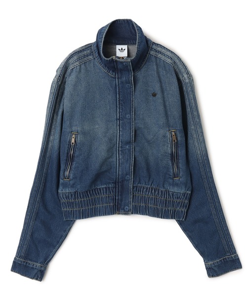 adidas（アディダス） コート アウター adidas DENIM TRACKTOP