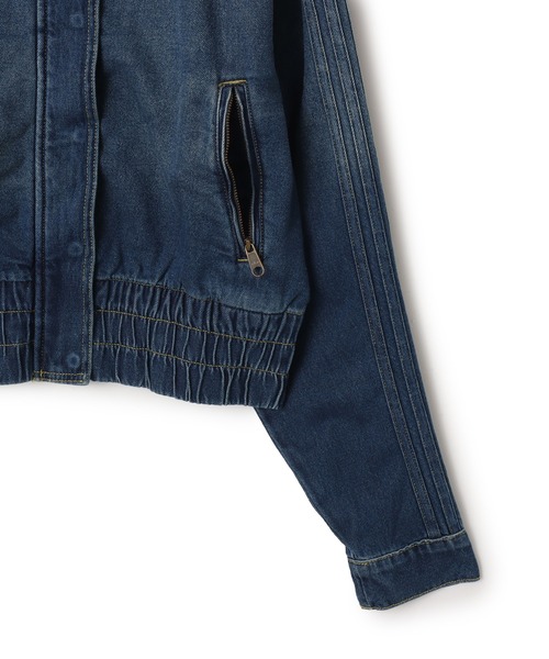 adidas（アディダス） コート アウター adidas DENIM TRACKTOP