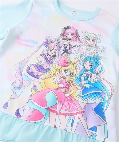 パジャマ 「キミとアイドルプリキュア♪」光る！裏毛起毛長袖パジャマ
