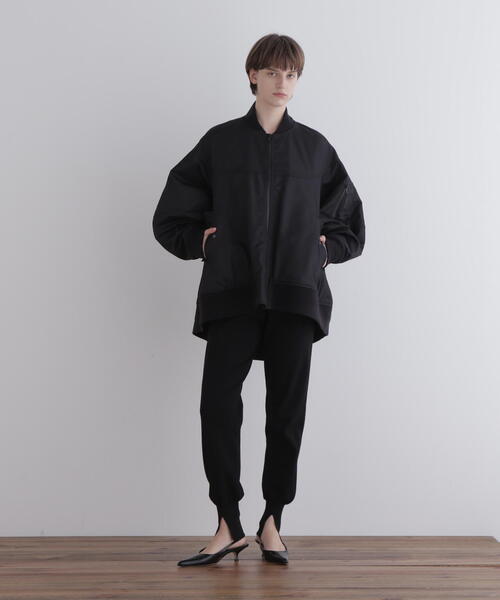 LE PHIL（ル フィル） ma1 ma-1 中綿リブキルティングジャケット