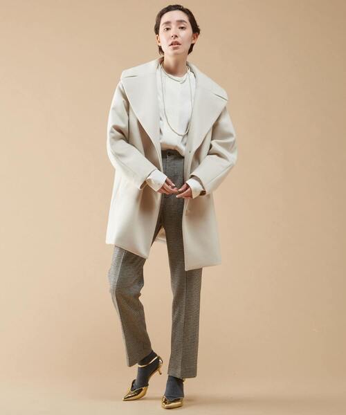 martinique（マルティニーク） ステンカラーコート FREE ホワイト系