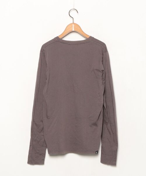 HYSTERIC GLAMOUR グレー長袖Tシャツ HYSTERIC GLAMOUR ヒステリックグラマー 長袖Tシャツ ヒスガール