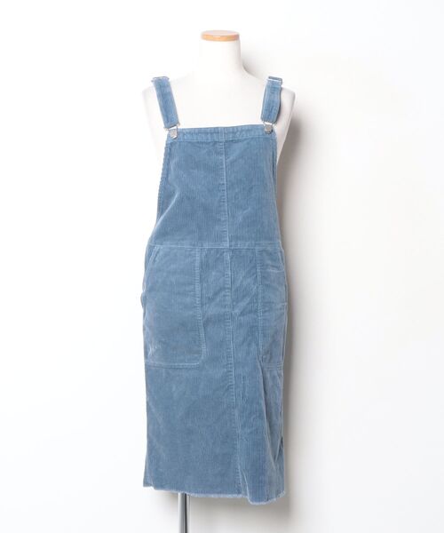 SLOBE IENA（スローブイエナ） サロペットスカート 38 ブルー