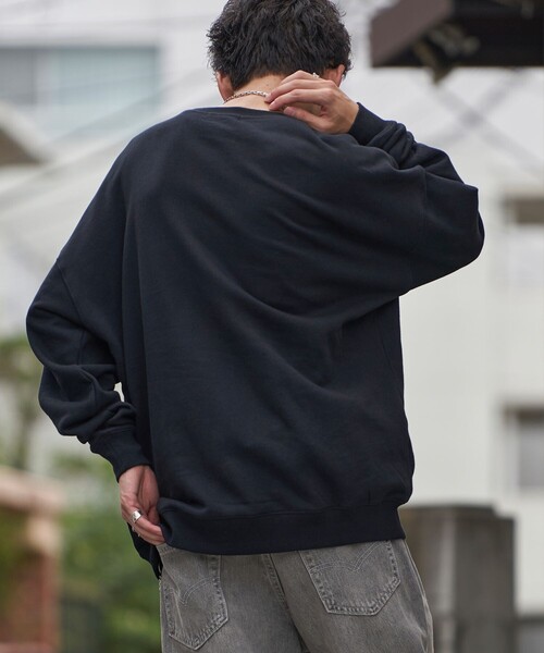 [FREAK'S STORE] тренировочный cut and sewn SMALL "теплый" белый мужской 