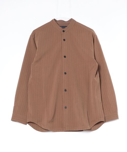 yuniダークブラウン オーバーサイズシャツ yuniダークブラウン オーバーサイズシャツ トップス