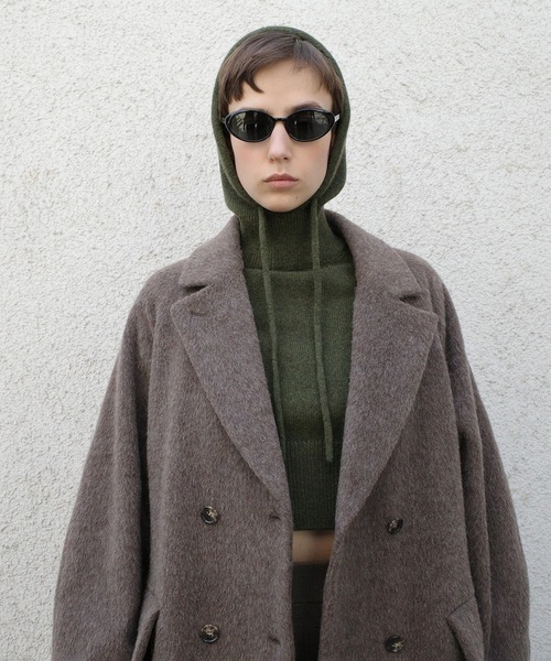 CLANE（クラネ） ニット セーター SHORT KNIT HOODIE レディース