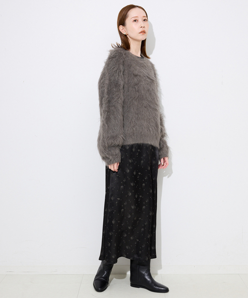 SLOBE IENA（スローブイエナ） ニット セーター habi ファープル