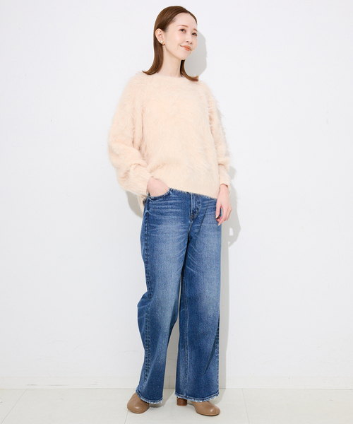 SLOBE IENA（スローブイエナ） ニット セーター habi ファープル