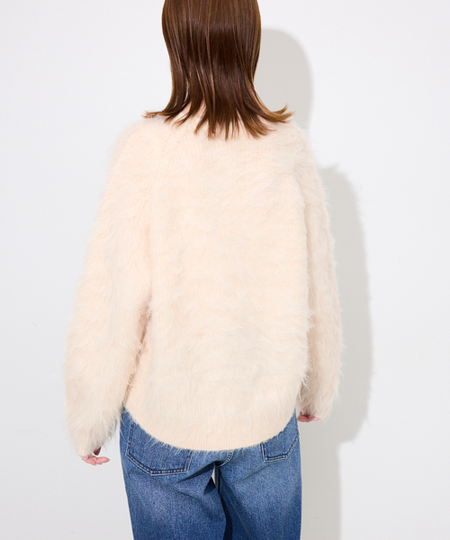 habi ファーニット セール】habi ファープルオーバー（ニット/セーター）｜SLOBE IENA