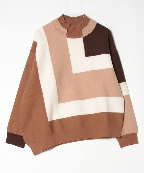 CULLNI（クルニ） 長袖ニット 1 キャメル メンズ : ZOZOTOWN Yahoo!店