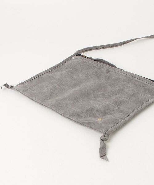 「BrownBrown」 ショルダーバッグ FREE グレー メンズ_画像3