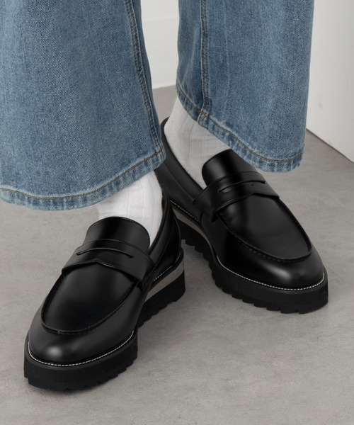 MAISON CLUB（メゾンクラブ） ローファー 「MAISON CLUB」SHARK SOLE