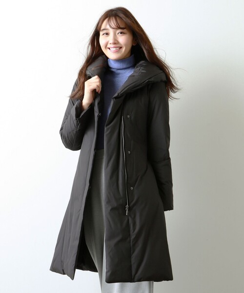 AMACA（アマカ） ダウンコート 38 ブラック レディース : ZOZOTOWN